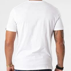 Vente flash ✔️ Tee 👕 Shirt NASA Rainbow Reflective 178501RR Blanc Iridescent de Alpha Industries 🥰 -California Jewels Soldes alpha industries 245003 178501RR 09 20201223T134152 04