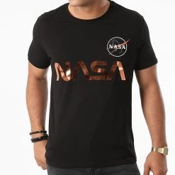 Les meilleures critiques de 😍 Tee 👕 Shirt NASA Reflective T 178501 Noir de Alpha Industries 🔔 -California Jewels Soldes alpha industries 272935 178501 209 20210802T162829 03