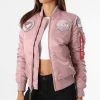 De gros 🎁 Bomber Femme MA-1 VF NASA Rose de Alpha Industries 🔥 -California Jewels Soldes alpha industries 281005 168007 397 20210903T110547 01