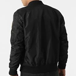 Top 10 ⌛ Veste Bomber Réversible NASA 186101 Noir de Alpha Industries 🎉 -California Jewels Soldes alpha industries 298109 186101 03 20220117T154947 04