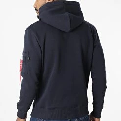 Le moins cher 🎉 Sweat Capuche NASA ISS 118332 Bleu Marine de Alpha Industries 🔔 -California Jewels Soldes alpha industries 325759 118332 07 20220708T151527 04