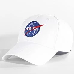 Le moins cher 🛒 Casquette NASA Logo Blanc de Alpha Industries 🤩