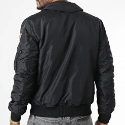 Meilleure vente ⭐ Veste Bomber Nasa Spacewalk 108103 Noir de Alpha Industries 👍 9 Meilleure vente ⭐ Veste Bomber Nasa Spacewalk 108103 Noir de Alpha Industries 👍 -California Jewels Soldes alpha industries 339041 108103 03 20220927T152303 04