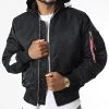 De gros 🛒 Veste Bomber Capuche MA-1 ZHP 118101 Noir de Alpha Industries 😀 -California Jewels Soldes alpha industries 339043 118101 03 20220927T152326 01