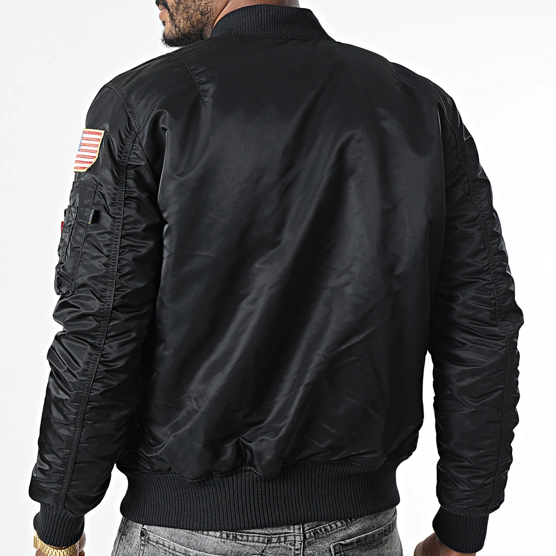 Les meilleures critiques de 👍 Veste Bomber MA-1 VF Nasa 166107LP Noir de Alpha Industries 😀 6 Les meilleures critiques de 👍 Veste Bomber MA-1 VF Nasa 166107LP Noir de Alpha Industries 😀 – Image 4