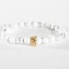 Meilleure affaire 👏 Bracelet B920-2 Blanc Doré de California Jewels 😀 -California Jewels Soldes california jewels 156585 B920 2 20181011T150733 01