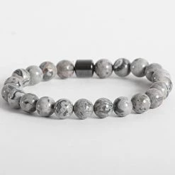 Bon marché 🌟 Bracelet AE094 Gris de California Jewels 💯