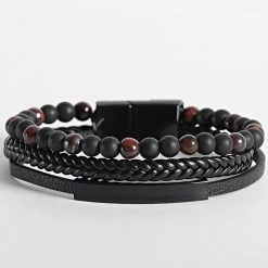 Bon marché 🛒 Bracelet AE107 Noir de California Jewels 🥰