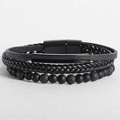 Budget ⌛ Bracelet AE110 Noir de California Jewels 😉