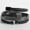 Sortie 🎁 Lot De 3 Bracelets AE121 Noir de California Jewels 🔔 -California Jewels Soldes california jewels 284159 AE121 20211008T163317 01
