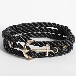 Tout neuf 💯 Bracelet AE127 Noir Doré de California Jewels 🎉