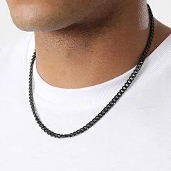 Meilleure vente 👍 Collier RAN83 Noir de California Jewels 🎉