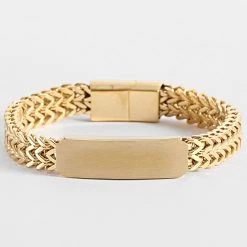 Acheter 🔔 Bracelet RBN94 Doré de California Jewels 🥰