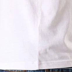 Offres 👏 Tee 👚 Shirt Logo Cafers 304J150 Blanc de Kappa ⌛ -California Jewels Soldes kappa 187333 304J150 001 20190628T140756 04