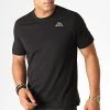 Acheter ⭐ Tee 👕 Shirt Logo Cafers 304J150 Noir de Kappa ❤️ -California Jewels Soldes kappa 187334 304J150 005 20190627T092617 01