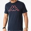 Grosses soldes 😀 Tee 👚 Shirt Logo Cromen 3112GNW Bleu Marine de Kappa 🥰 -California Jewels Soldes kappa 246653 3112GNW A08 20210115T161402 01