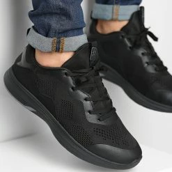 Tout neuf 🧨 Baskets Kombat Nomad 38163KW Black Grey Dark de Kappa 🤩