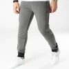 Promo 😀 Pantalon Jogging Kouros 3112GFW Gris Anthracite Chiné de Kappa 👏 -California Jewels Soldes kappa 301297 3112GFW A01 20220207T163058 01