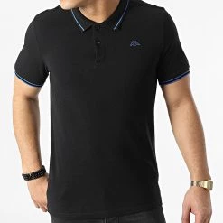 Coupon 🤩 Polo A Manches Courtes Logo Ezio 351683W Noir de Kappa 🛒 -California Jewels Soldes kappa 301307 351683W A06 20220208T163053 03