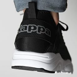 Promo ❤️ Baskets Logo San Puerto 36161RW Black Grey de Kappa ✔️ -California Jewels Soldes kappa 303353 36161RW A28 20220214T163250 04