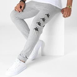Le moins cher 🛒 Pantalon Jogging Kolriky 321E69W Gris Chiné de Kappa 🛒 -California Jewels Soldes kappa 326578 321E69W 77M 20220708T113153 03