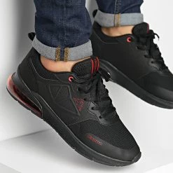 Acheter 🥰 Baskets Logo Splinter 311D2CW Black Red de Kappa 🎉