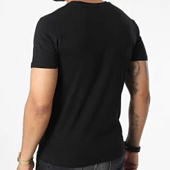 Remise ✔️ Tee 👚 Shirt 341C11W Noir de Kappa 🛒 -California Jewels Soldes kappa 331780 341C11W 005 20220817T161257 04