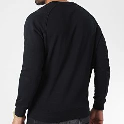 Remise 🎁 Sweat Crewneck 304MYL0 Noir de Kappa ⌛ -California Jewels Soldes kappa 336704 304MYL0 005 20220923T154528 04