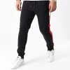 Vente flash 🎉 Pantalon Jogging A Bandes Berreta Noir Rouge de NI by Ninho ❤️ -California Jewels Soldes ni by ninho 241115 PT032 NOIR ROUGE 20201109T153115 01
