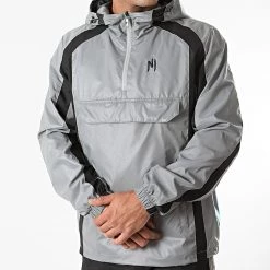 Coupon 🥰 Ensemble De Survêtement Réfléchissant A Bandes Paname Gris Noir de NI by Ninho 🧨 -California Jewels Soldes ni by ninho 264930 ENSEMBLE PANAME REFLECTOR BLACK 20210705T161332 03