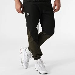 Grosses soldes ⌛ Ensemble De Survetement Le 47 Vert Kaki Noir Blanc de NI by Ninho 🧨 -California Jewels Soldes ni by ninho 297393 LE 47 KHAKI 20220117T114110 04