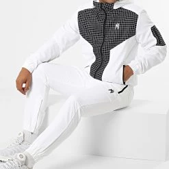 Tout neuf 😉 Ensemble De Survetement AK Blanc Noir de NI by Ninho ✨
