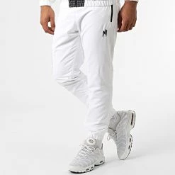 Tout neuf 😉 Ensemble De Survetement AK Blanc Noir de NI by Ninho ✨ -California Jewels Soldes ni by ninho 321228 AK WHITE 20220610T144832 04