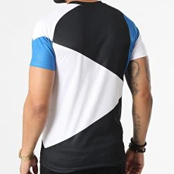 Budget 🤩 Tee 👚 Shirt 045 Jaune Blanc Noir Bleu de NI by Ninho 😍 -California Jewels Soldes ni by ninho 321256 TS 045 BLACK BLUE WHITE 20220608T124721 04