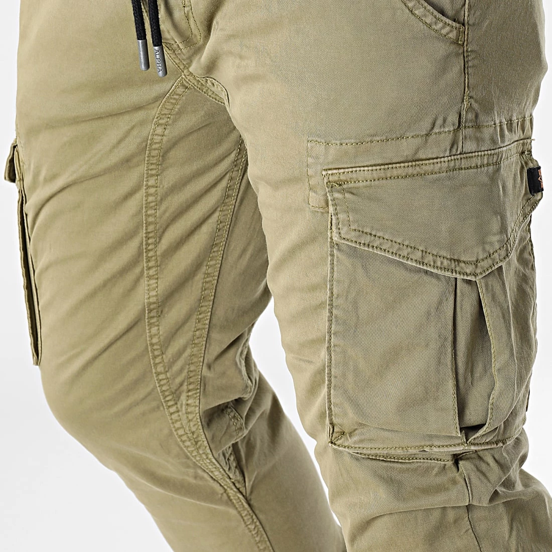 Offres 🔥 Pantalon Cargo 116202 Vert Kaki de Alpha Industries 🥰 4 Offres 🔥 Pantalon Cargo 116202 Vert Kaki de Alpha Industries 🥰 – Image 2