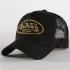 Grosses soldes 🥰 Casquette Trucker LBO Noir Doré de Von Dutch ❤️