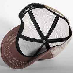 Acheter 🔥 Casquette Trucker Square 2 Marron de Von Dutch 🧨 -California Jewels Soldes von dutch 288255 VD 0 CAS1 SQUARE2B 20211015T155553 04