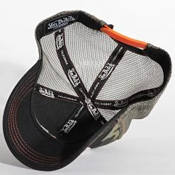 Nouveau 🛒 Casquette Trucker Aban Vert Kaki Camouflage de Von Dutch 🌟 -California Jewels Soldes von dutch 306626 VD 0 CAS1 ABAN CAM 20220310T142447 04