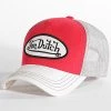 Meilleur prix 😍 Casquette Trucker Rouge Beige de Von Dutch 😀 -California Jewels Soldes von dutch 306668 VD 0 CAS1 COL RED 20220314T151433 01