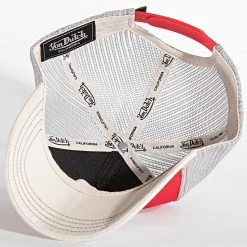 Meilleur prix 😍 Casquette Trucker Rouge Beige de Von Dutch 😀 8 Meilleur prix 😍 Casquette Trucker Rouge Beige de Von Dutch 😀 -California Jewels Soldes von dutch 306668 VD 0 CAS1 COL RED 20220314T151436 03