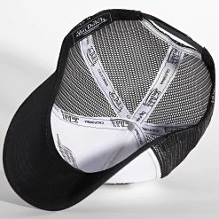 Bon marché 🌟 Casquette Trucker Cas1 Blanc Noir de Von Dutch 🛒 -California Jewels Soldes von dutch 310957 VD 0 CAS1 ART WHI 20220325T145758 03