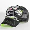 Remise ✔️ Casquette Trucker Cas1 Noir Vert de Von Dutch 🛒 -California Jewels Soldes von dutch 328711 VD 0 CAS1 AHIG AOP 20220729T150407 01