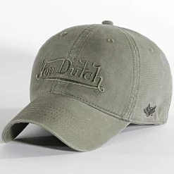Meilleure vente 🔔 Casquette Cas1 Vert Kaki de Von Dutch 😍