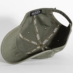 Meilleure vente 🔔 Casquette Cas1 Vert Kaki de Von Dutch 😍 -California Jewels Soldes von dutch 335057 VD 0 CAS1 FORESTNK 20220901T160334 03