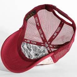 Top 10 👏 Casquette Trucker Tampa Beige Bordeaux de Von Dutch 👍 -California Jewels Soldes von dutch 335121 7030170 1 CAMEL RED 20220906T145103 03