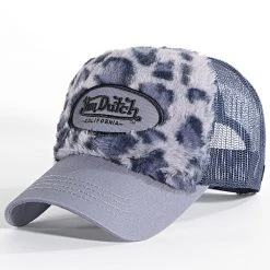 Meilleure vente 😀 Casquette Trucker Fur Bleu Marine de Von Dutch ❤️