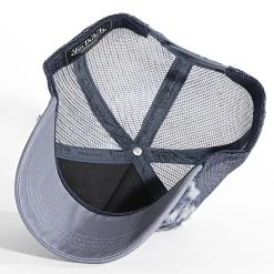 Meilleure vente 😀 Casquette Trucker Fur Bleu Marine de Von Dutch ❤️ -California Jewels Soldes von dutch 342525 VD 0 CAS1 POIL3 20221012T160242 04