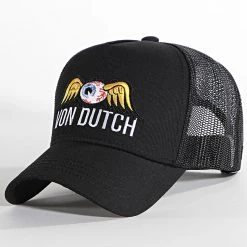 Budget 🔔 Casquette Trucker Eye Patch Noir de Von Dutch 🔥