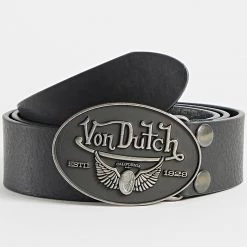 Meilleure affaire 👍 Ceinture Grimy Noir de Von Dutch 🧨
