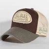 Promo ❤️ Casquette Trucker Ody Beige Marron de Von Dutch 🥰